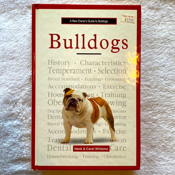 🆕NEW OWNERS GUIDE TO BULLDOGS by Hank and Carol Williams  NWT - Picture 1 of 3